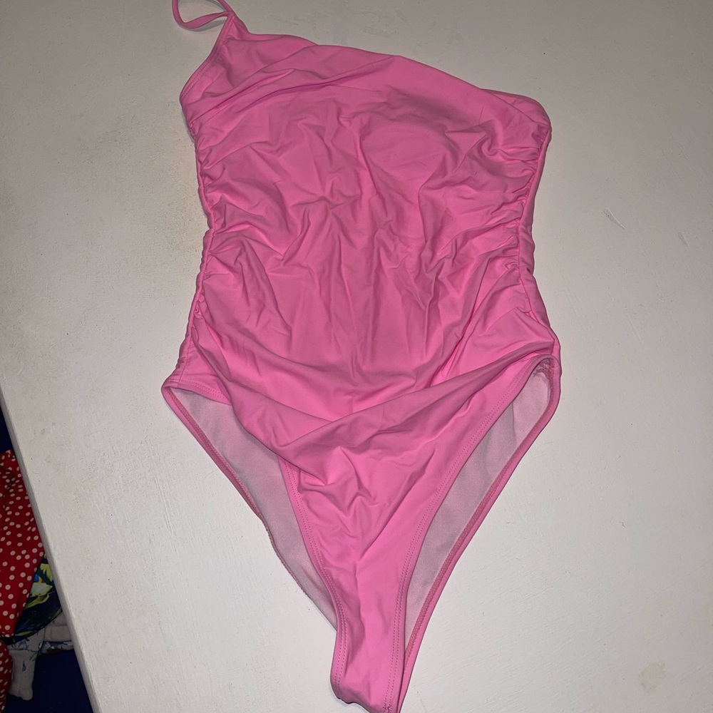 SHEIN one shoulder bathing suit